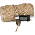 Pikkukuva 2 / 5: Jute Twine Rope 6mm, 50 metriä hamppuköysi, puutarhaköysi DIY:lle, puutarhanhoitoon, pakkaamiseen