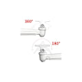 Miniatyrbillede 4 af 5: 95x188mm 2 stk. Universal Aluminium Justerbar Vægmontering Kamera Support Væg Support Supervisor Supervisor Supervisor Supervisor su