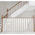 Miniatyrbilde 1 av 5: Sikkerhetsnett for barn, babybeskyttelsesnett for balkong og trapp, 300lx90h cm Robust justerbar trappegjerdebarriere i mesh for katt og til
