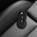 Miniatyrbillede 2 af 5: Sort Bilnøgle Tilbehør Kompatibel med Citroen DS3 C3 2-Knapper - Blød Silikone Bilnøgle Etui