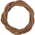 Miniatyrbilde 1 av 5: Antikk skinn symaskin belte belte 180cm solid sklisikker med krok symaskin tilbehør brun for Singer pedal symaskin fot