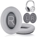 Miniatyrbild 1 av 5: FOR Öronkuddar för Bose QuietComfort - QC35/QC25/QC15/AE2 Hörlurar grå