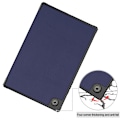 Miniatyrbild 2 av 2: Tri-fold skyddande fodral för Samsung tab A8 2022sm X205 X207 (blå)