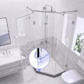 Miniatyrbillede 5 af 5: 70CM 2 stk. One Piece brusedørstætning til 4-6mm glas, foldebar brusevægstætning, erstatningstætning, lige/buet glas brusedørstætning.