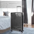 Miniatyrbillede 2 af 5: 22 tommer 1 stk. gennemsigtig bagagebeskyttelse rejsebeskyttelse PVC bagagebeskyttelse bagagebeskyttelse støvtæt vaskbar ridsefast genanvendelig