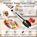 Miniatyrbild 1 av 3: 304 Rostfritt Stål Non-Stick Steak Tång (Svart)