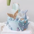 Miniatyrbillede 5 af 5: 4 stk. Marine Tema Fondantform Tang Havfisk Krabbe Koraller Konkylie Havskaller Form DIY Håndlavede Bageværktøjer