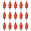 Miniatyrbilde 1 av 5: Automatiske drikkekar, vannnipler, fjærfédrikker, automatisk nippel-drikker, for kylling, and, fjærfe, 15 stk
