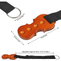 Miniatyrbilde 2 av 5: Cello Stopper Antislippholder Stopp Solid Treholder for Cello Ankerbeskyttelse med 4 Formede Huller