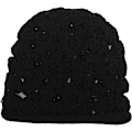 Miniatyrbilde 4 av 5: （Svart）Våren Høst Beanies Dame Håndlaget Heklet Slouchy Beanie
