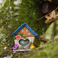 Miniatyrbillede 2 af 3: Stor Skov Fe Dør til Fehave Fe Dør Fe Fe Dør Fe Gård