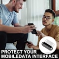 Pikkukuva 5 / 5: 6 kpl USB C -pölypistoketta, Type-C pölysuoja yhteensopiva Samsung Galaxy S21/Ultra Redmi Note 10 Pro Huawei Mate 30 -portin suojus useimmille Type-C -puhelimille ja