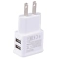 Miniatyrbilde 5 av 5: 1A 2A Dobbel USB Mobiltelefonlader 71 Dobbel Port Android Reiselader Europeisk og Amerikansk Standard Laderhode