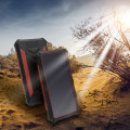 Miniatyrbild 3 av 4: 2000mAh Trådlös Laddning Solcells Powerbank Utomhus Vattentät Laddningsskatt