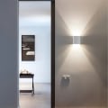 Miniatyrbillede 3 af 4: Væglamper 10W, 2stk 3000K LED Udendørs/Indendørs Væglampe, Justerbar Udendørs Væglampe, Vandtæt IP65 Indendørs Væglampe til Soveværelse Hjem Gang