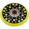 Pikkukuva 1 / 5: 125mm 5 tuuman tukilevy Yhteensopiva Mirka Ceros/Deros 44 reiän 5/16 kierteellä varustetun hiomakoneen kanssa, tarrakiinnitys, sähkötyökalutarvikkeet