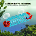 Miniatyrbilde 4 av 4: Betta fisk tunnel, hul design, Betta fisk hule rør, lite Betta fisk gjemmested, reke gjemmested, lek, hvile