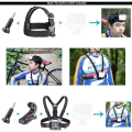 Miniatyrbilde 3 av 4: 50-i-1 Actionkamera Tilbehør Kit Kompatibel med GoPro Hero 9 8 Max 7 6 5 4 Black GoPro 2018 Session Fusion Silver White Insta360 DJI AKASO APE