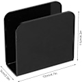Miniatyrbillede 4 af 5: Sort - 1 stk, 12x5x11cm, Papirhåndklædeholder, Papirhåndklæde Dispenser til Køkken, Spisestue, Bar Dekoration