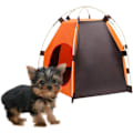 Miniatyrbillede 3 af 5: Bærbart, sammenklappeligt kæledyrshus - Anti-ultraviolet, regntæt, vandtæt, holdbart til hunde og katte - Soveværelse til sommer, indendørs, udendørs, camping, rejser