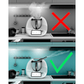 Miniatyrbild 5 av 5: Ångledare kompatibel med Thermomix TM5, TM6, TM Friend, med ångöverflödesskydd, tillbehör för spis, möbelskydd, fläktkåpa