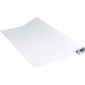Pikkukuva 1 / 5: Valkoinen mattapintainen tavallinen liimakalvo, liimakalvo, huonekalukalvo, itseliimautuva, 45cm x 2m, 160µm (paksuus: 0,16 mm)