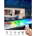 Pikkukuva 2 / 3: 7CM 13 lampun helmiä 16 väriä RF kaukosäädin imukupilla LED uima-altaan sukellusvalo