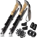 2 kappaleen vaellussauva setti 33-125cm