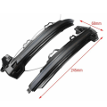 Miniatyrbilde 2 av 5: For Audi A4 S4 A5 S5 RS4 RS5 Vannlys LED A4/S4 B9 2016-2019 Unik Gul 2 Stykker