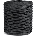 Pikkukuva 1 / 5: 200M Raffia Paper Cord Paper Yarn Raffia Twine jouluun, lahjapakkaamiseen, askartelukoristeluun Musta