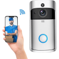 Miniatyrbild 1 av 4: Smart Video Intercom Dörrklocka Trådlös WIFI Fjärrövervakning