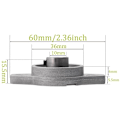Miniatyrbild 3 av 5: 4 stycken med kullager med rombisk fläns, lagerbocklager (10 mm innerdiameter)