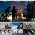 Miniatyrbilde 2 av 5: 2 stk LED Croc (farge: rød) skolykter, frontlykter for Croc, små lys, 2 stk morsomme Croc-frontlykter for sko, små LED-lys for voksne og barn Crocs G