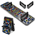 Miniatyrbillede 5 af 5: Push Up Board, Hjemmetræningsudstyr Bærbart Multifunktionelt Sammenklappeligt 54 i 1 Push Up Bar Gulv Push Up Håndtag, Styrketræningsudstyr til Mig