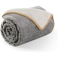 Miniatyrbilde 1 av 3: Vanntette trekk for små hunder - Vaskbart lite kattetrekk for beskyttelse av sofaen, Sherpa polar trekk for valp, beskyttelse av reversibel l