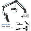 Miniatyrbilde 4 av 4: Tabletholder for seng, justerbar og sammenleggbar med 360 graders rotasjon for iPhone, iPad, mobiltelefon, nettbrett, Kindle Fire eller andre enheter 4,7-32,8
