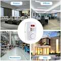 Miniatyrbild 4 av 4: Säkerhetsrörelsedetektorlarm med trådlös Pir Infraröd Pir Rörelsesensor, Batterivarningssystem Kit för Garage Kvinna