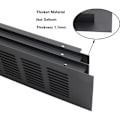 Miniatyrbillede 5 af 5: Rektangulær ventilationsrist, ventilationsrist, rektangulær ventilationsrist ideel til 80 × 300 mm ventilation