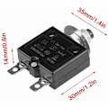 Miniatyrbillede 5 af 5: 15A strømafbryder termisk kontakt til valgfri nulstilling, 125-250V AC 50V DC