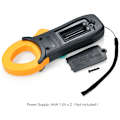 Miniatyrbillede 3 af 5: Digital ampèremeter tang 2000 Automatisk strand multimeter punkter med NCV spænding AC/DC test Ac Bærbar multimeter LCD skærm måling DIOD kontinu