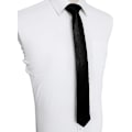 Miniatyrbilde 3 av 4: Svart slips for menn 6CM smal smal