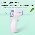 Miniatyrbillede 3 af 3: Infrarød termometer pandetermometer berøringsfri termometer termometer husholdning elektronisk termometer
