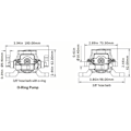 Miniatyrbillede 3 af 5: Gruppe af DC 12V trykpumper mikro elektrisk membranpumpe overtrykspumpe