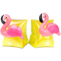 Miniatyrbild 1 av 5: Uppblåsbara flytarmar för barn (flamingo), tecknade flytarmar, hydrofoil flytarmar, poolvattensporter, simlärningshjälpmedel