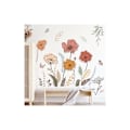 Miniatyrbillede 3 af 5: 120x40cm Vægstickers Have Fleur Boho Vægmaleri Stickers Blomsterstickers Akvarel Urteplante Til Soveværelse Væg