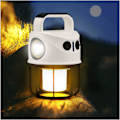 Miniatyrbilde 1 av 5: Oppladbar LED-campinglys, kraftig 2400mAh campinglys, IPX6, 4-modus USB-oppladbar campinglys, LED-campinglys for camping, løping,