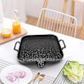 Miniatyrbild 2 av 5: Koreansk induktionskokare Kvadratisk Teppanyaki rökfri non-stick bakplåt