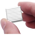 Pikkukuva 2 / 5: Harvinaiset maametallimagneetit, Super suorakulmaiset neodyymimagneetit, jääkaappi, DIY, keittiö, rakennuskellari - 20x10x2 mm (40 kpl)
