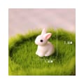Miniatyrbilde 5 av 5: Pakke med 20 mini kanin bulk kanin bomull miniatyrfigurer harpiks søte dyr mini kanin mini kanin husholdning