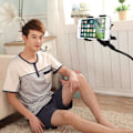 Miniatyrbillede 5 af 5: Telefonholder til seng, telefonholder med fleksibel svanehals, lang arm, 360° rotation, justerbar til iPhone 13/ 13Pro,12/12 Pro Max, 11 Pro XS Max X 8 7 Sam